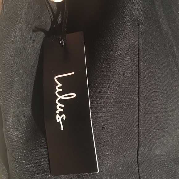 COPY - NWT Lulu’s Black Halter Dress, Size Medium - Picture 2 of 4